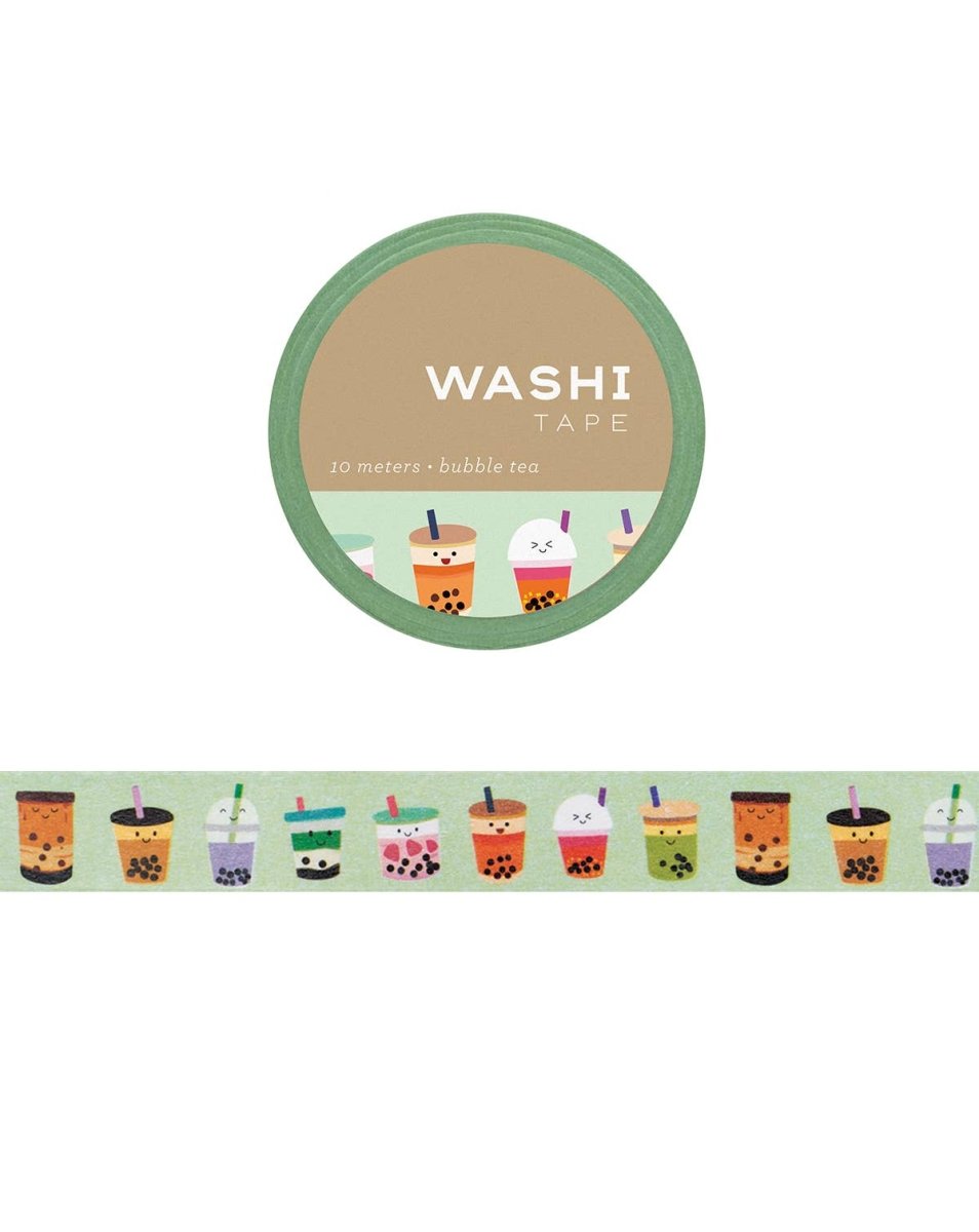 Bubble Tea Washi Tape - The Merri Artist - merriartist.com