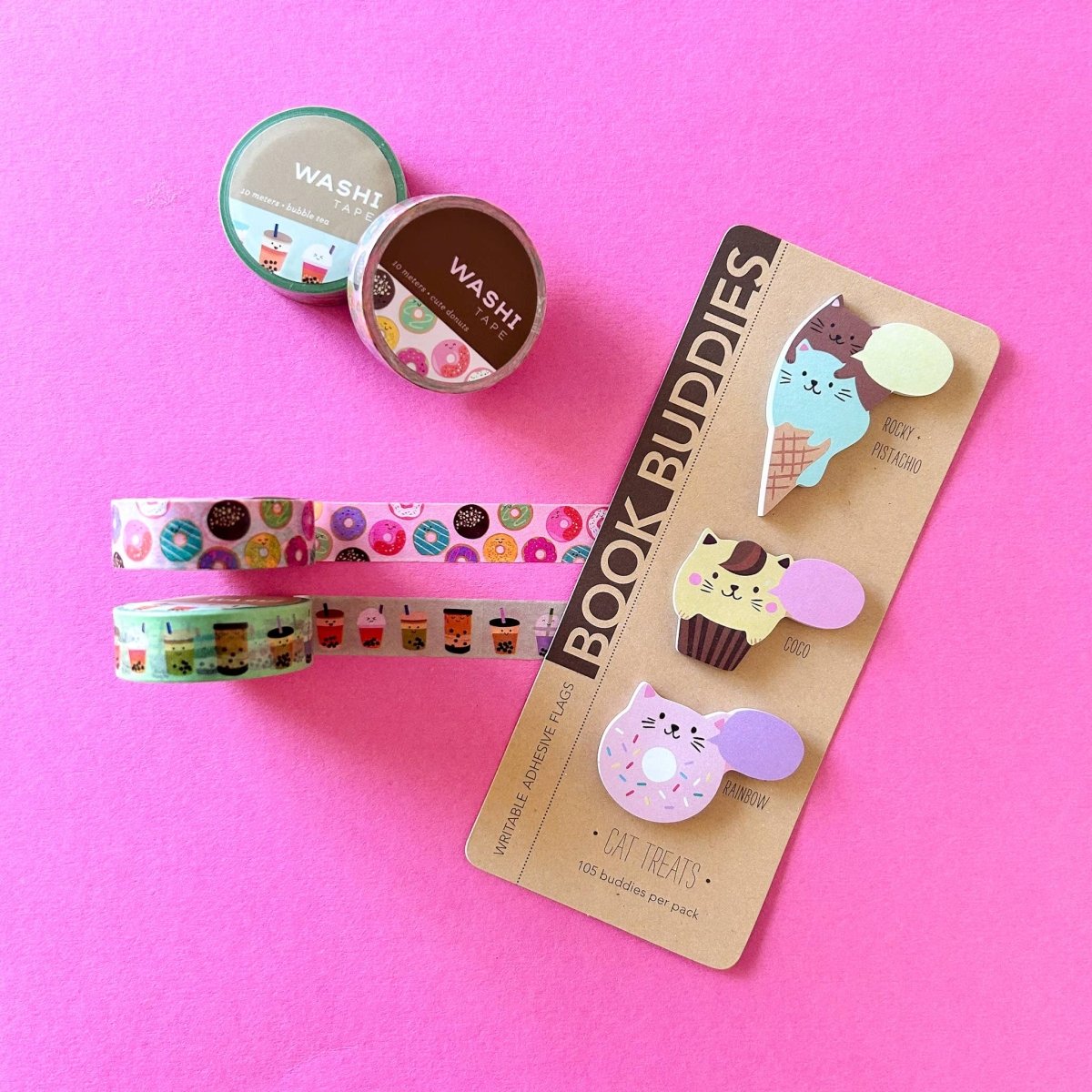 Bubble Tea Washi Tape - The Merri Artist - merriartist.com