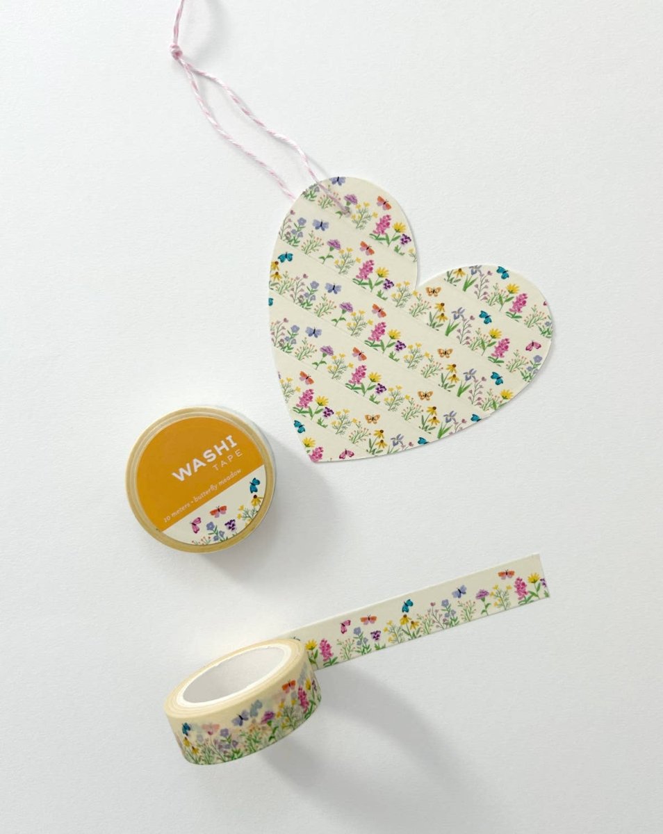 Butterfly Meadow Washi Tape - The Merri Artist - merriartist.com