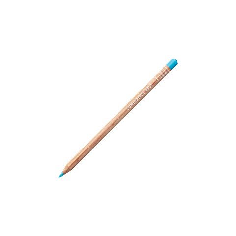 Caran d'Ache Luminance 6901 Colored Pencil - 171 Turquoise Blue - The Merri Artist - merriartist.com