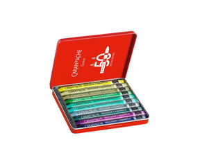 Caran d'Ache Neocolor II Artists' Crayons 50th Anniversary set of 10 - Lush Special Edition - The Merri Artist - merriartist.com