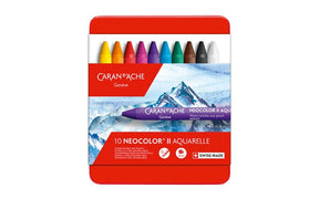 Caran d'Ache Neocolor II Artists' Crayons - set of 10 - The Merri Artist - merriartist.com