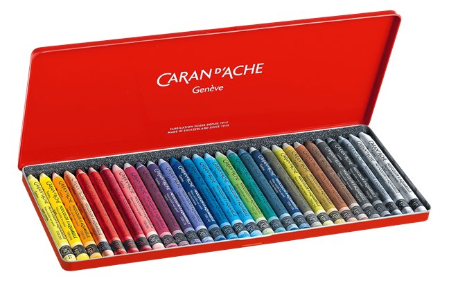 Caran d'Ache Neocolor II Artists' Crayons - set of 30 - The Merri Artist - merriartist.com