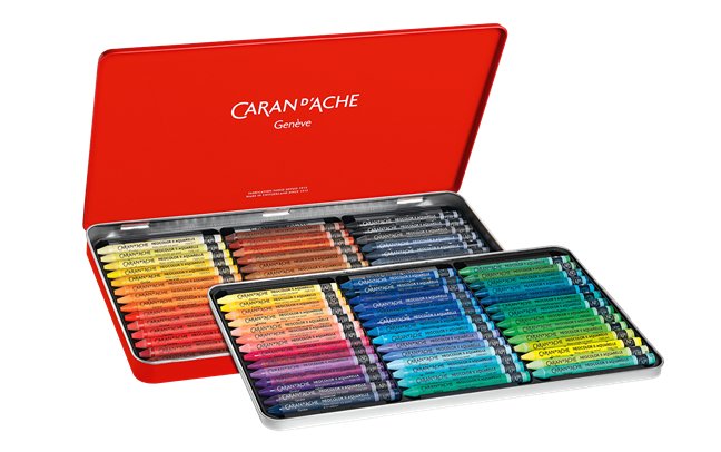 Caran d'Ache Neocolor II Artists' Crayons - set of 84 - The Merri Artist - merriartist.com