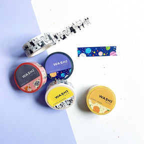 Cat Doodles Washi Tape - The Merri Artist - merriartist.com