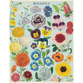Cavallini & Co. Vintage Inspired 1000 Piece Puzzle - Botanica - The Merri Artist - merriartist.com