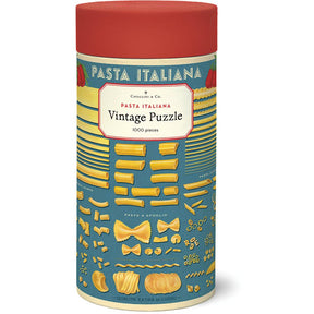 Cavallini & Co. Vintage Inspired 1000 Piece Puzzle - Pasta - The Merri Artist - merriartist.com