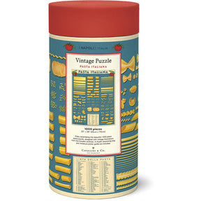 Cavallini & Co. Vintage Inspired 1000 Piece Puzzle - Pasta - The Merri Artist - merriartist.com