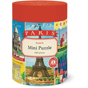 Cavallini & Co. Vintage Inspired 240 Piece Mini Puzzle - Paris - The Merri Artist - merriartist.com