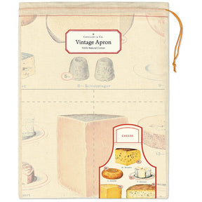 Cavallini & Co. Vintage Inspired Cheese Apron - The Merri Artist - merriartist.com