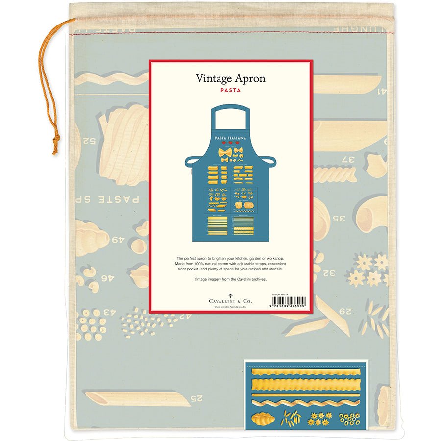 Cavallini & Co. Vintage Inspired Pasta Apron - The Merri Artist - merriartist.com