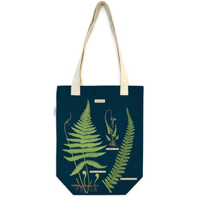 Cavallini & Co. Vintage Inspired Tote Bag - 13" x 16" (33 cm x 40.5 cm) - Ferns - The Merri Artist - merriartist.com