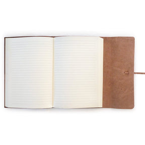 Cavallini Journalino Grande 6" X 8" Lined - Brown - The Merri Artist - merriartist.com