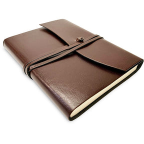 Cavallini Toscana Leather Journal 5" X 7" Lined - Brown - The Merri Artist - merriartist.com