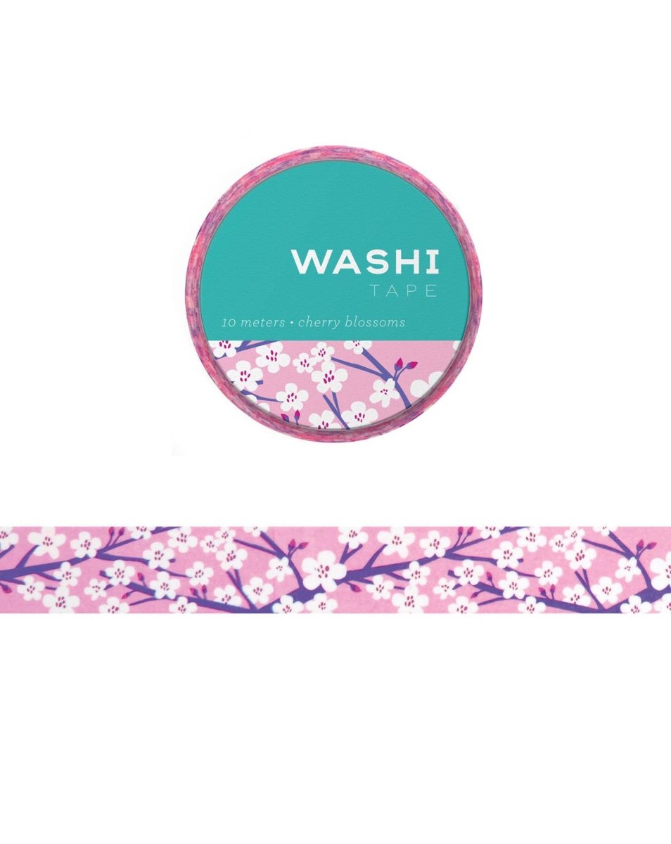 Cherry Blossoms Washi Tape - The Merri Artist - merriartist.com