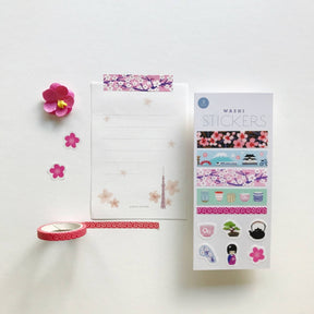 Cherry Blossoms Washi Tape - The Merri Artist - merriartist.com