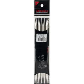 ChiaoGoo Double Point Stainless Knitting Needles 8" - 8 mm - Size 11 - pack of 5 - The Merri Artist - merriartist.com