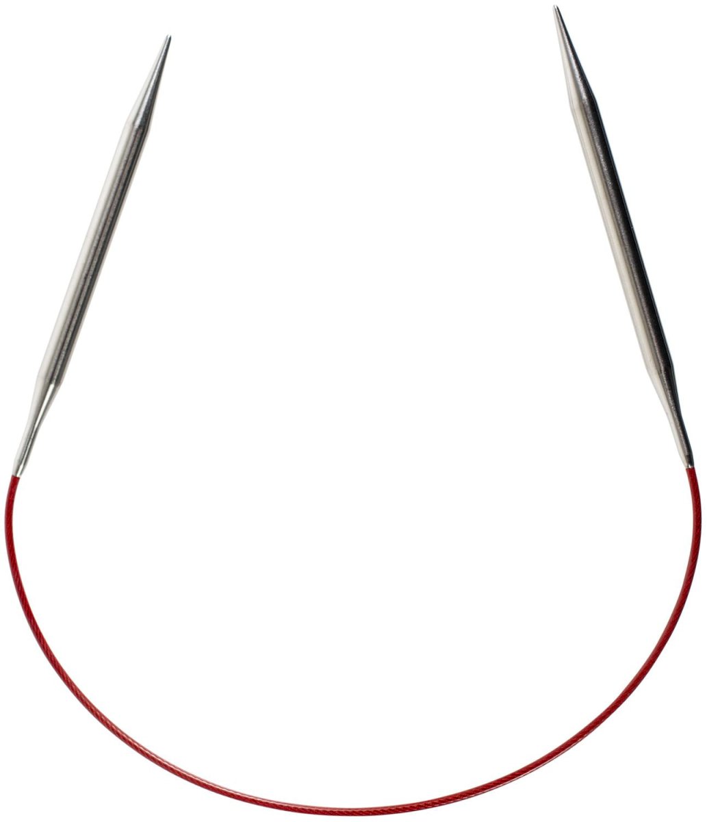 ChiaoGoo Red Lace Stainless Circular Knitting Needles 16" - 5.5 mm - Size 9 - The Merri Artist - merriartist.com