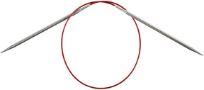 ChiaoGoo Red Lace Stainless Circular Knitting Needles 24" - 4.5 mm - Size 7 - The Merri Artist - merriartist.com
