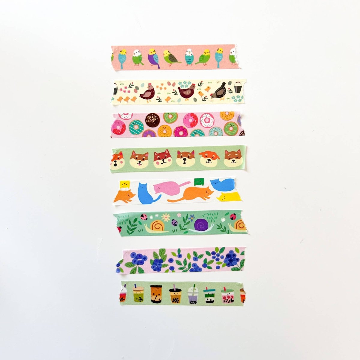 Chicken Yard Washi Tape - The Merri Artist - merriartist.com
