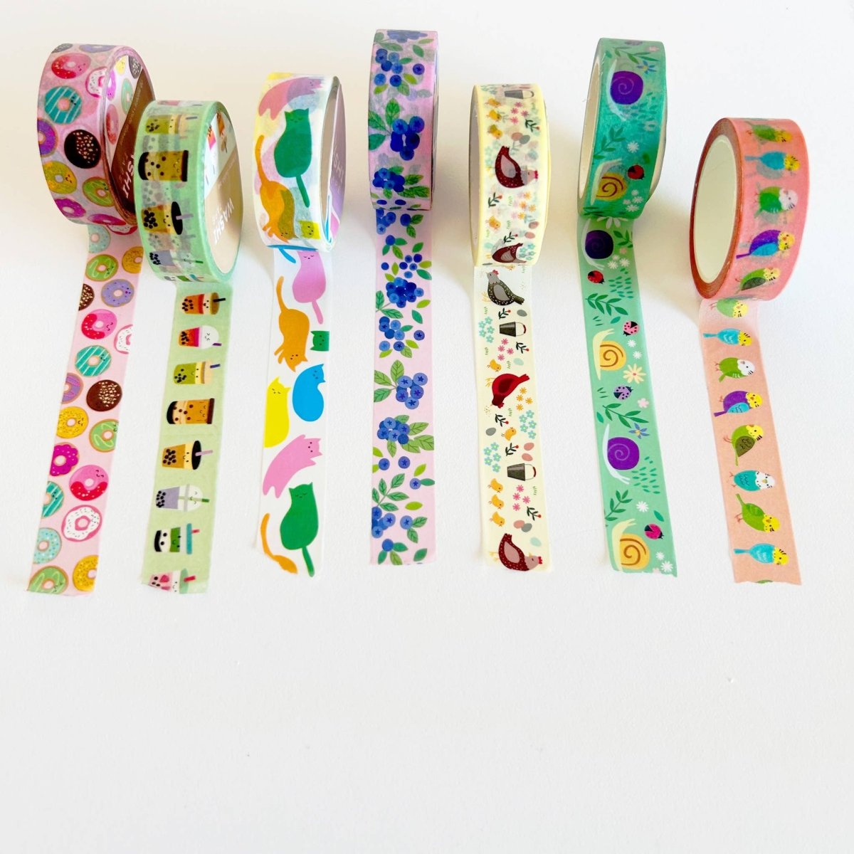 Chicken Yard Washi Tape - The Merri Artist - merriartist.com