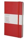 Clearance - Moleskine Squared Hardcover Notebook - Large 5 X 8.25 Red - The Merri Artist - merriartist.com