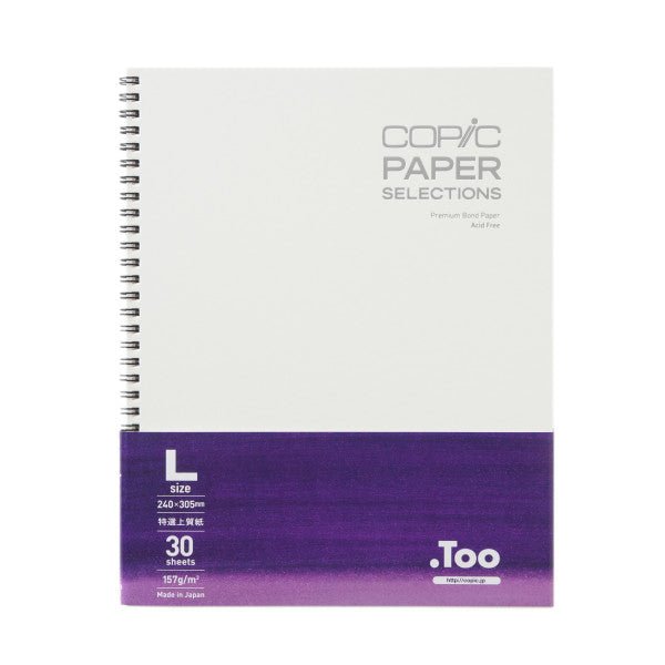 COPIC Wire - Bound Sketch Book L (9x12 inch) - The Merri Artist - merriartist.com