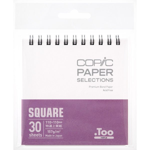 COPIC Wire - Bound Sketch Book - Square (4x4 inch) - The Merri Artist - merriartist.com