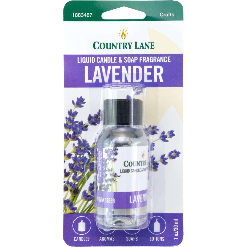 Country Lane Candle and Soap Fragrance 1 fl oz - Lavender - The Merri Artist - merriartist.com