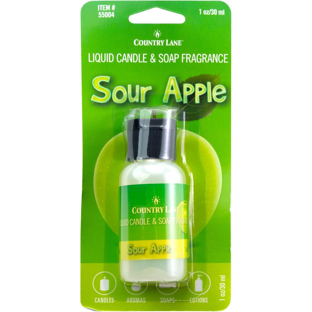 Country Lane Candle and Soap Fragrance 1 fl oz - Sour Apple - The Merri Artist - merriartist.com