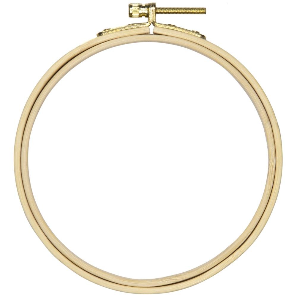 CousinDIY Natural Wood Hoop for Needlecraft - 5 inch - The Merri Artist - merriartist.com
