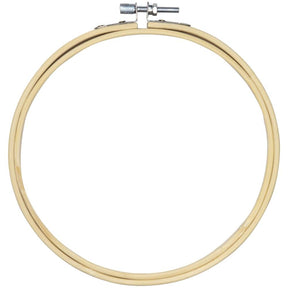 CousinDIY Natural Wood Hoop for Needlecraft - 6" - The Merri Artist - merriartist.com