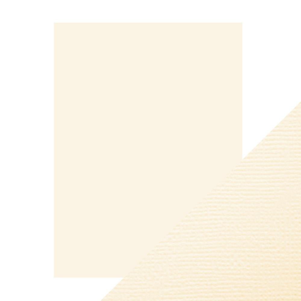 Craft Perfect Weave Textured Classic Card 8.5"X11" - Pack of 10 - Ivory White - The Merri Artist - merriartist.com