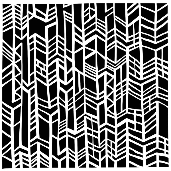Crafters Workshop Stencil 6X6 - Knit - The Merri Artist - merriartist.com