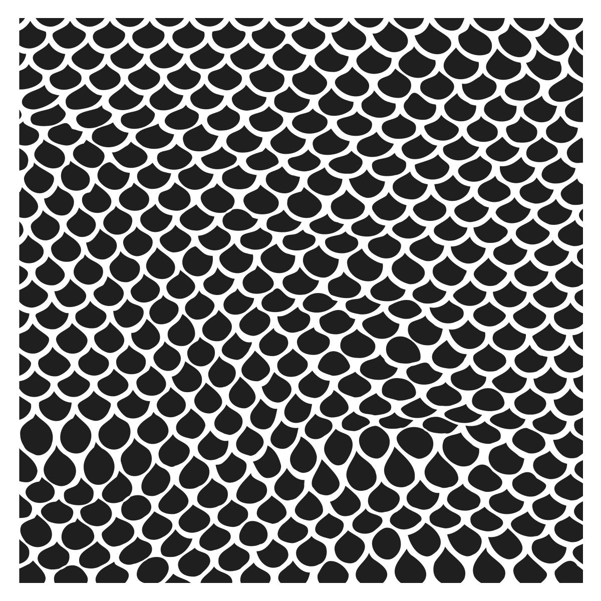Crafters Workshop Stencil 6X6 - Mermaid Tail - The Merri Artist - merriartist.com
