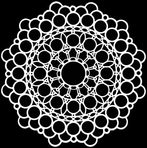 Crafters Workshop Stencil 6X6 - Orb Mandala - The Merri Artist - merriartist.com