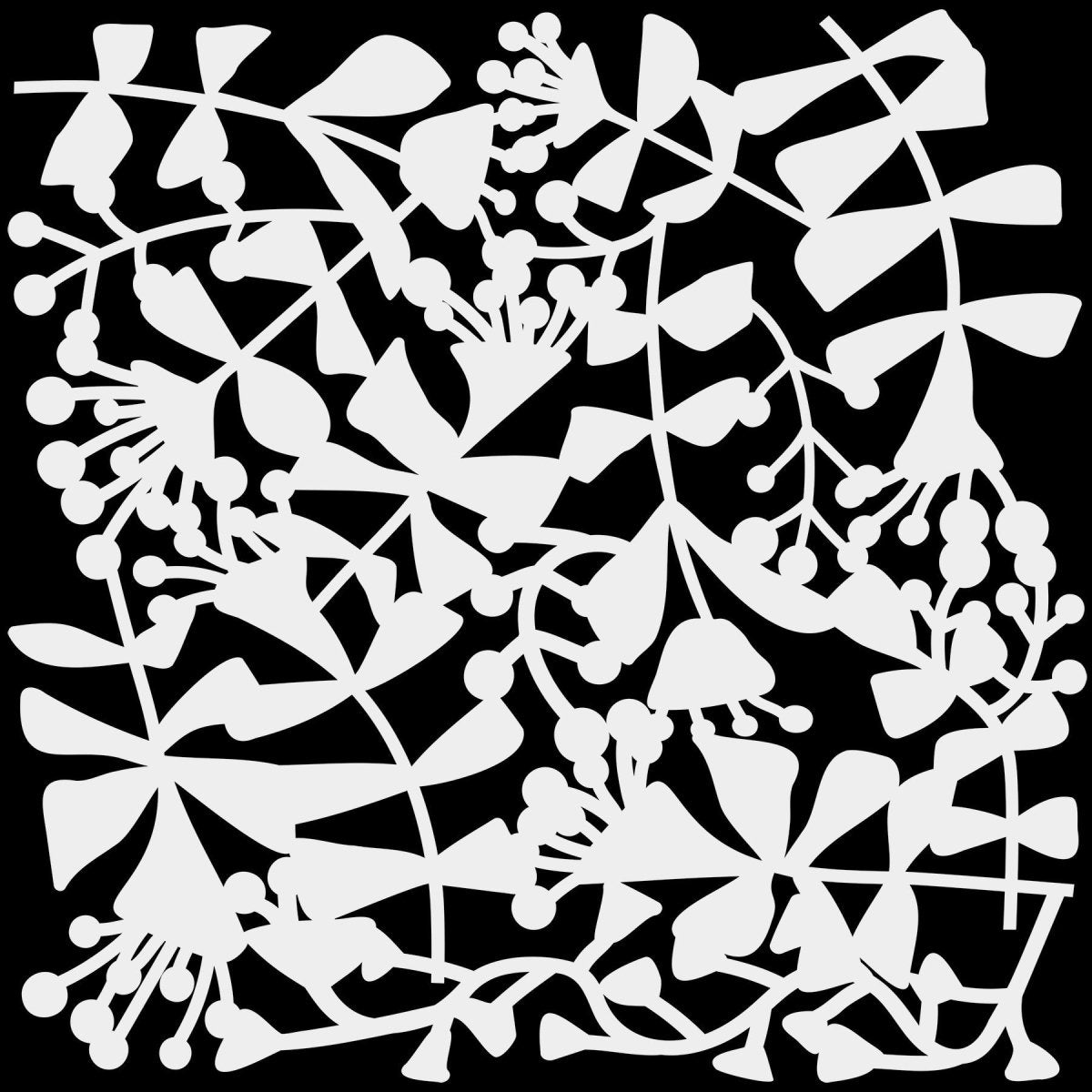 Crafters Workshop Stencil 6X6 - Spring Sprung - The Merri Artist - merriartist.com