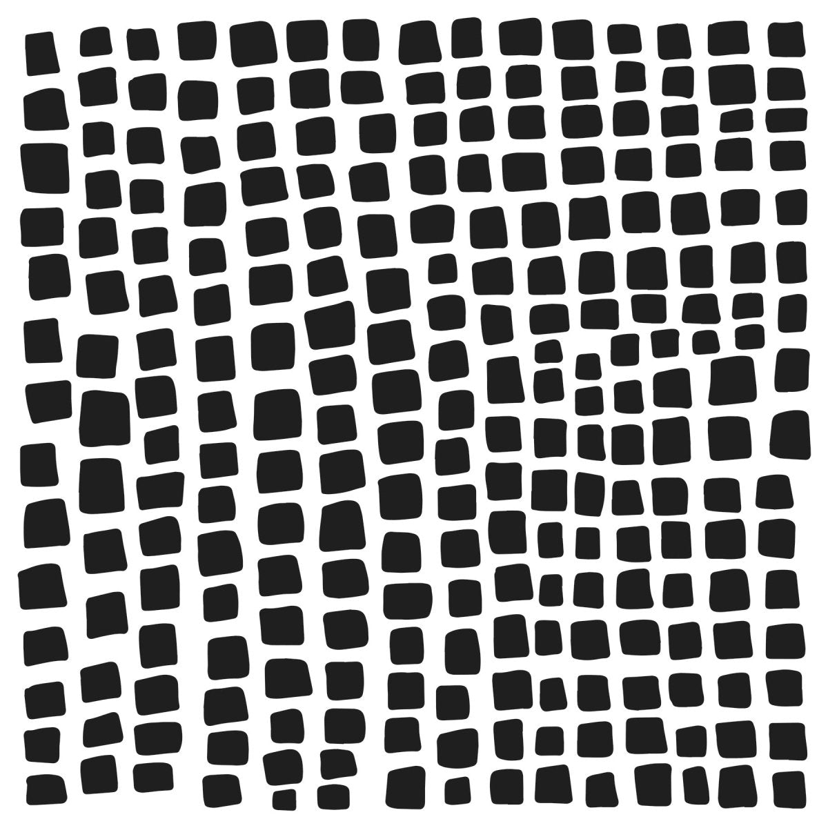Crafters Workshop Stencil 6X6 - Square Stones - The Merri Artist - merriartist.com