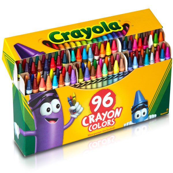 Crayola Crayon Set - 96 - Colors - The Merri Artist - merriartist.com