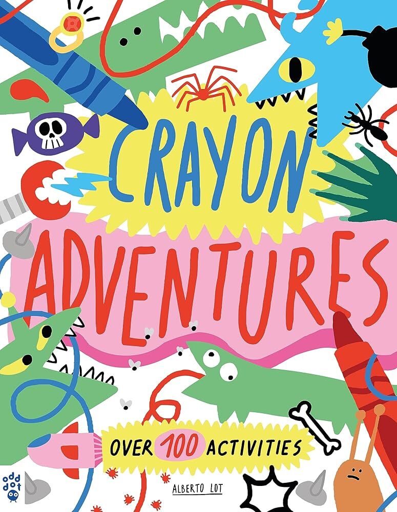 Crayon Adventures: Over 100 Activities - The Merri Artist - merriartist.com