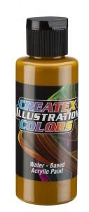 Createx Illustration Colors - Yellow Ochre - 2 oz - The Merri Artist - merriartist.com