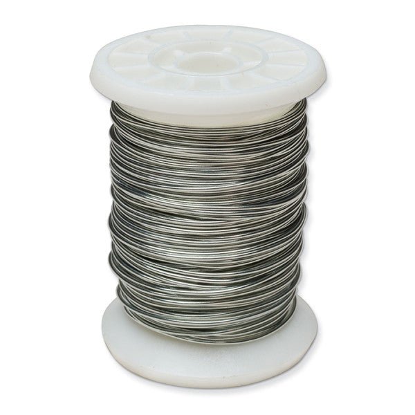 Creativity Street 24 Gauge Steal Craft Wire - 24 yards. - Silver Colored - The Merri Artist - merriartist.com