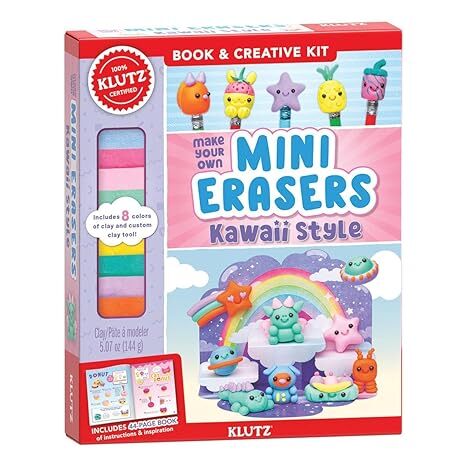 Klutz - Make Your Own Mini Erasers: Kawaii Style