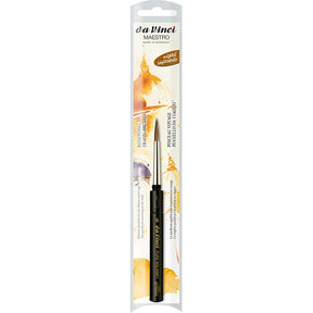 da Vinci Series 1503 Kolinsky Travel Brush Size 6 - The Merri Artist - merriartist.com