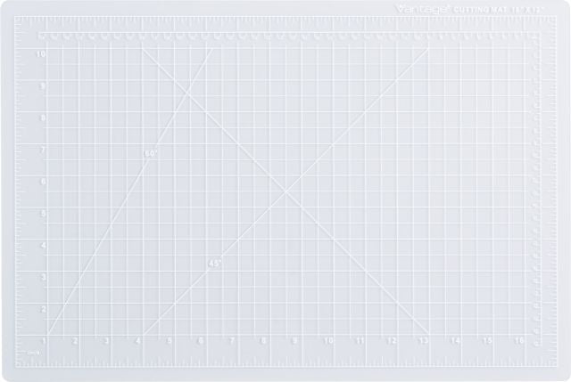Dahle Vantage Premium Self - Healing Cutting Mat, 12" x 18", See - Through - The Merri Artist - merriartist.com