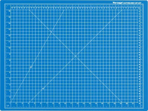 Dahle Vantage Premium Self - Healing Cutting Mat, 18" x 24", Blue - The Merri Artist - merriartist.com