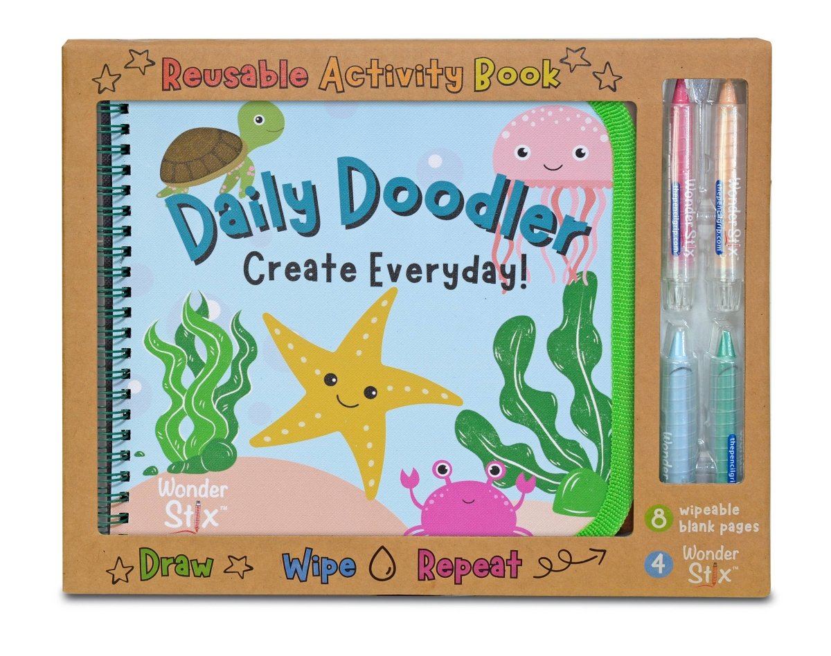 Daily Doodler Sea Life Cover - The Merri Artist - merriartist.com