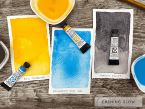 Daniel Smith Watercolor 5ml Tubes - Evening Glow Set - 3 Tubes - (Available August 2025) - The Merri Artist - merriartist.com