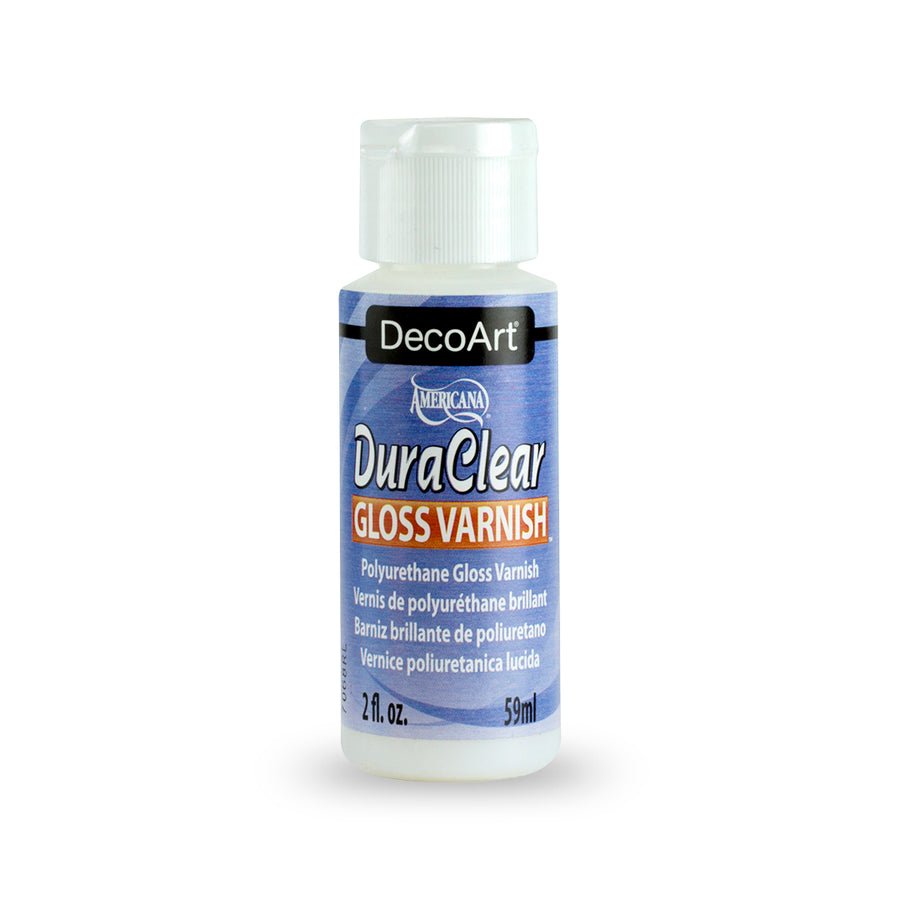 DecoArt Americana Acrylic 2 fl oz - DuraClear Gloss Varnish - The Merri Artist - merriartist.com
