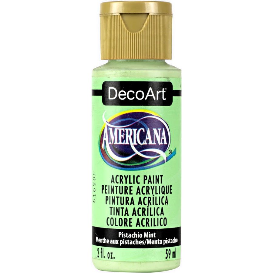 DecoArt Americana Acrylic 2 fl oz - Pistachio Mint - The Merri Artist - merriartist.com